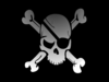 Ominous Jolly Roger Clip Art